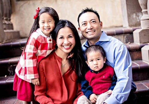 Dr. Hsu and her family