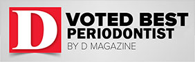 Voted Best Periodontist logo